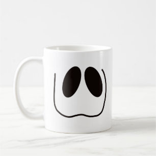 Fun, spooky, ghost face for Halloween Coffee Mug