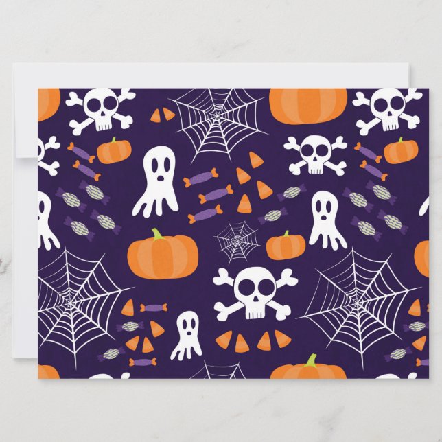 Fun Spooky Halloween Characters (Front)
