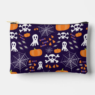 Fun Spooky Halloween Characters Accessory Pouch