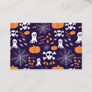 Fun Spooky Halloween Characters Business Card