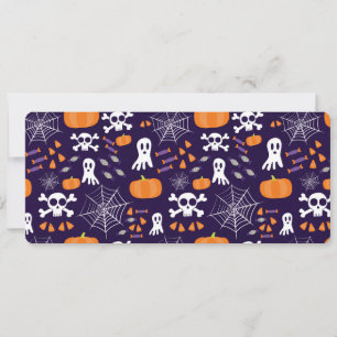 Fun Spooky Halloween Characters Card