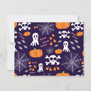 Fun Spooky Halloween Characters Invitation