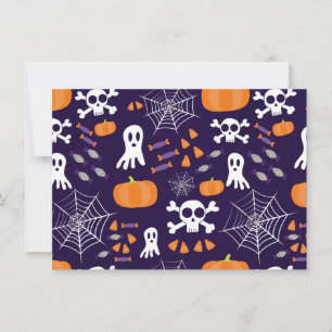Fun Spooky Halloween Characters Invitation