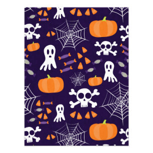 Fun Spooky Halloween Characters Photo Print