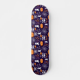 Fun Spooky Halloween Characters Skateboard