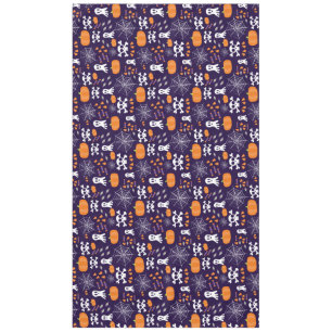 Fun Spooky Halloween Characters Tablecloth