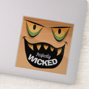Fun, spooky Halloween quote Sticker