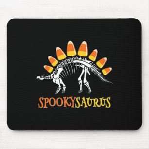 Fun Spookysaurus Candy Corn Dinosaur Halloween Tod Mouse Mat