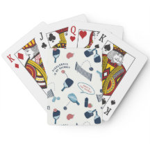Fun, Sporty Pickleball Playing Cards