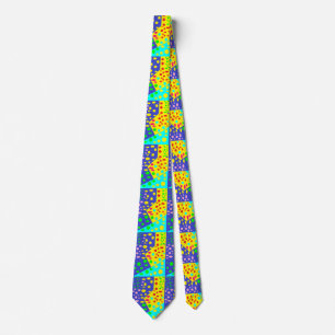 Fun spotty design for parties show business tie