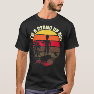 Fun Stand Up Paddle Board SUP Guy Men Boy T-Shirt