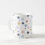 Fun Star Pattern Coffee Mug<br><div class="desc">Check out this cute trendy design featuring fun stars.</div>