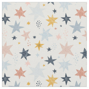 Fun Star Pattern Fabric