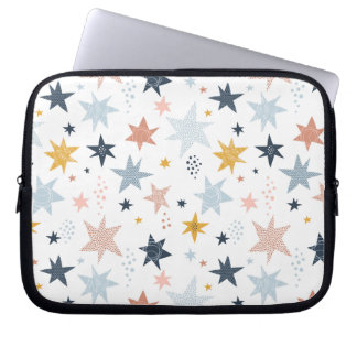 Fun Star Pattern Laptop Sleeve