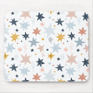 Fun Star Pattern Mouse Mat