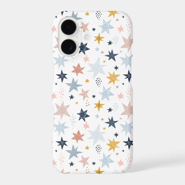 Fun Star Pattern Samsung Galaxy S21 Case (Back)