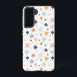 Fun Star Pattern Samsung Galaxy Case<br><div class="desc">Check out this cute trendy design featuring fun stars.</div>