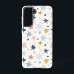 Fun Star Pattern Samsung Galaxy Case<br><div class="desc">Check out this cute trendy design featuring fun stars.</div>