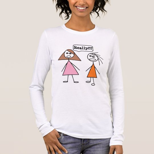 Fun Stick Girls Besties T-Shirt