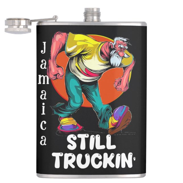 Fun Still Truckin' Hip Flask (Opened)