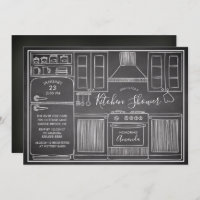 Fun Stock The Kitchen Shower Invitations