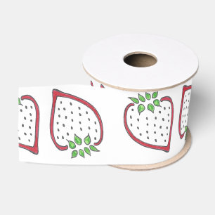 Fun Strawberries Ribbon Grosgrain Ribbon