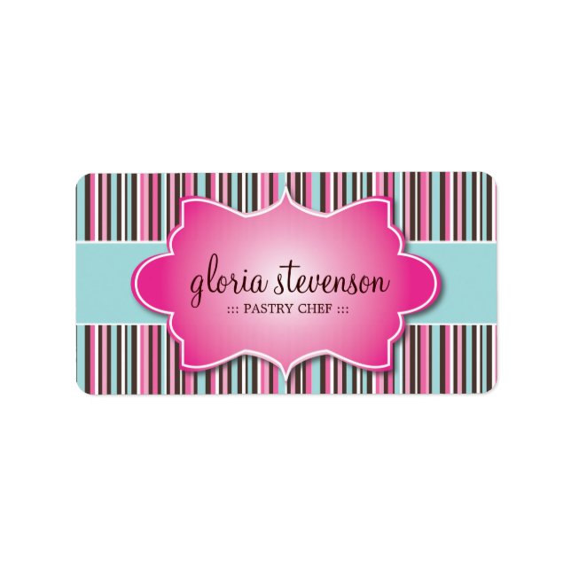 Fun Stripes Label (Front)