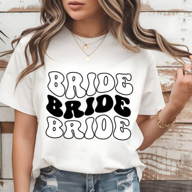  Fun & Stylish for the Bride Bachelorette Party  T-Shirt (Creator Uploaded)
