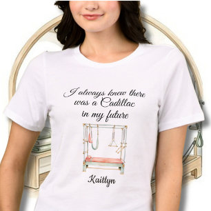 Fun Stylish Pilates Cadillac Humour Name  Tri-Blend Shirt