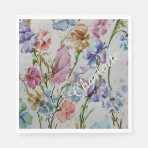 Fun Summer Backyard Party Napkin