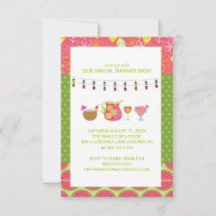 Fun Summer Cocktail Party Invitations