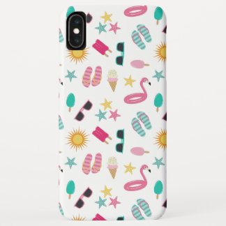 Fun Summer Pattern iPhone XS Max Case
