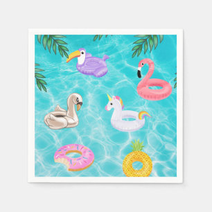 Fun Summer Pool Party Napkin