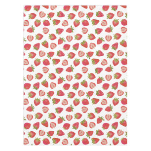 Fun summer strawberry pattern tablecloth