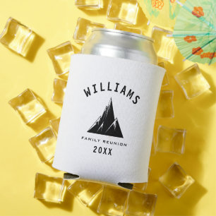 Fun Summer Vacation Camping Nature Family Reunion Can Cooler