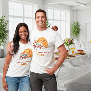 Fun Sun Retro Better Together Customised Name Year T-Shirt