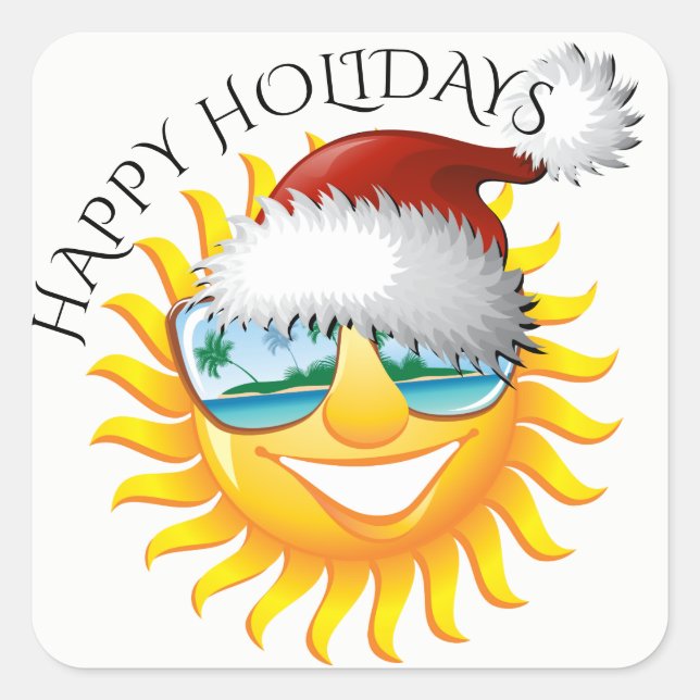 Fun Sun Sticker HolidayZDayZ (Front)