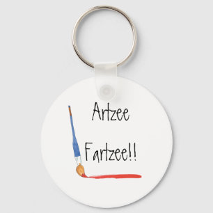 Fun Super Cute Artzee Fartzee Key Ring