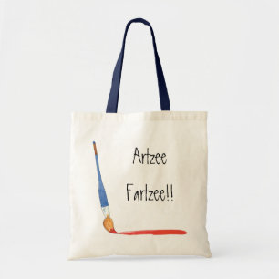 Fun Super Cute Artzee Fartzee tote Bag