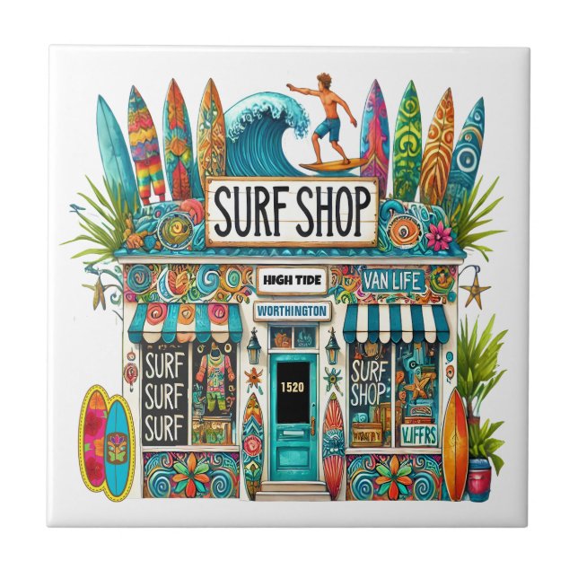 Fun Surf Shop Tile (Front)