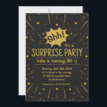 Fun surprise birthday invitations<br><div class="desc">A fun surprise birthday invitation,  full customisable front and back. Hope you enjoy it!</div>