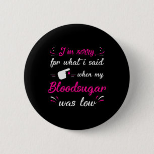Fun T1d Diabetic Type 1 Diabetes Awareness Gifts M 6 Cm Round Badge