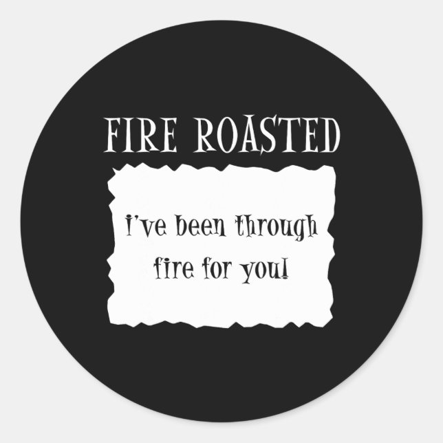 Fun Taco Sauce Group Halloween Costume Hot Fire Ro Classic Round Sticker (Front)