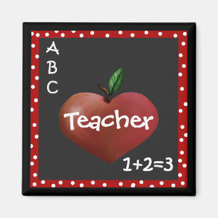 Fun teacher's magnet