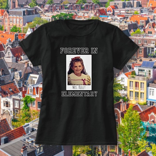Fun! Teacher's Vintage Photo  T-Shirt (Creator Uploaded)