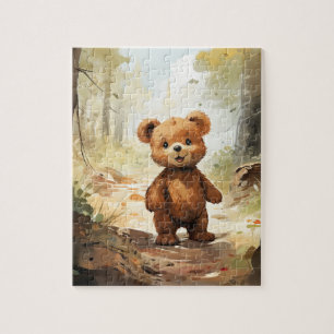 Fun Teddy Bear Themed Children's Puzzle