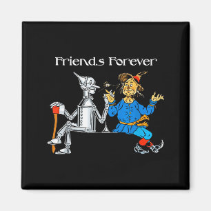 Fun Tee Shirt Friends Forever Wizard Of Oz Ecrow  Magnet