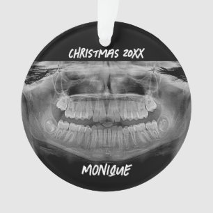 Fun Teeth Radiograph   Ornament