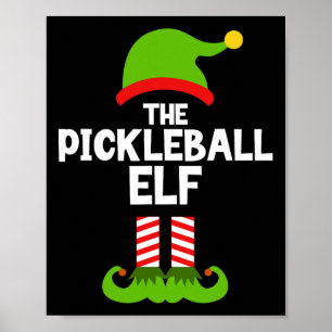 Fun The Picklebyll Elf Christmas Matching Family P Poster