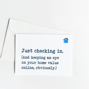 Fun Thinking of You Just Because Realtor Card